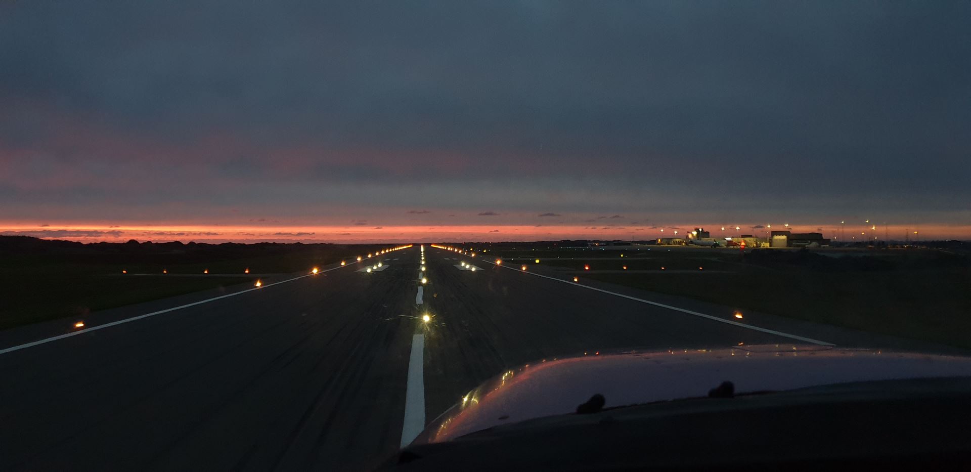 Touch and go on runway 31