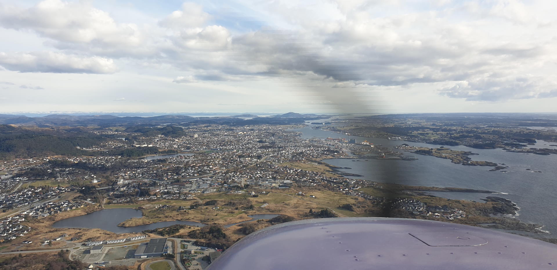 Approaching Haugesund