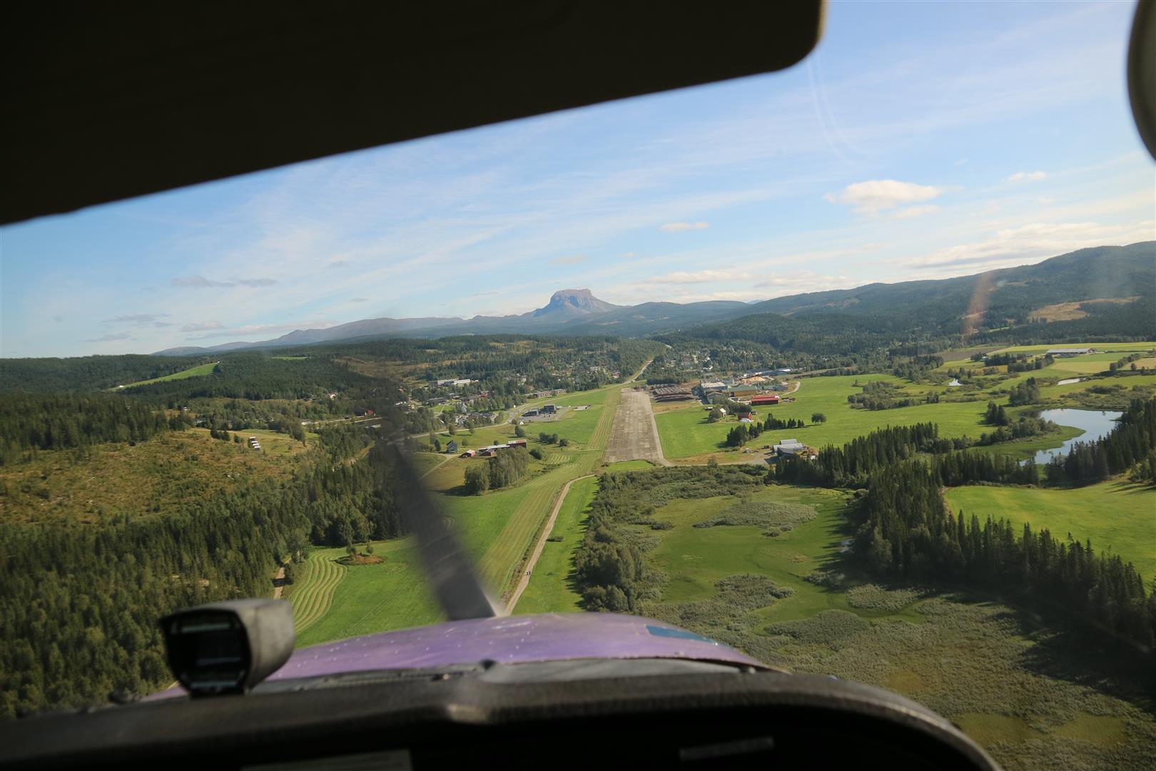 Landing Hattfjelldal