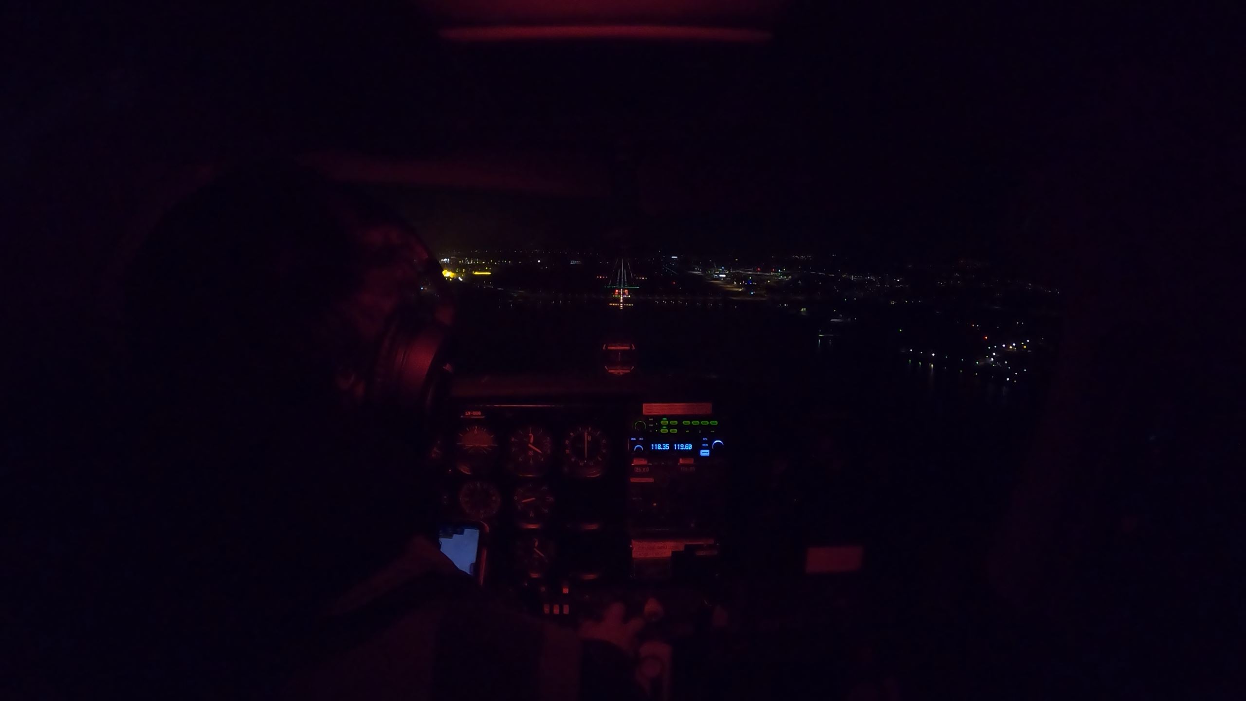 Solo landing i LN-HOG