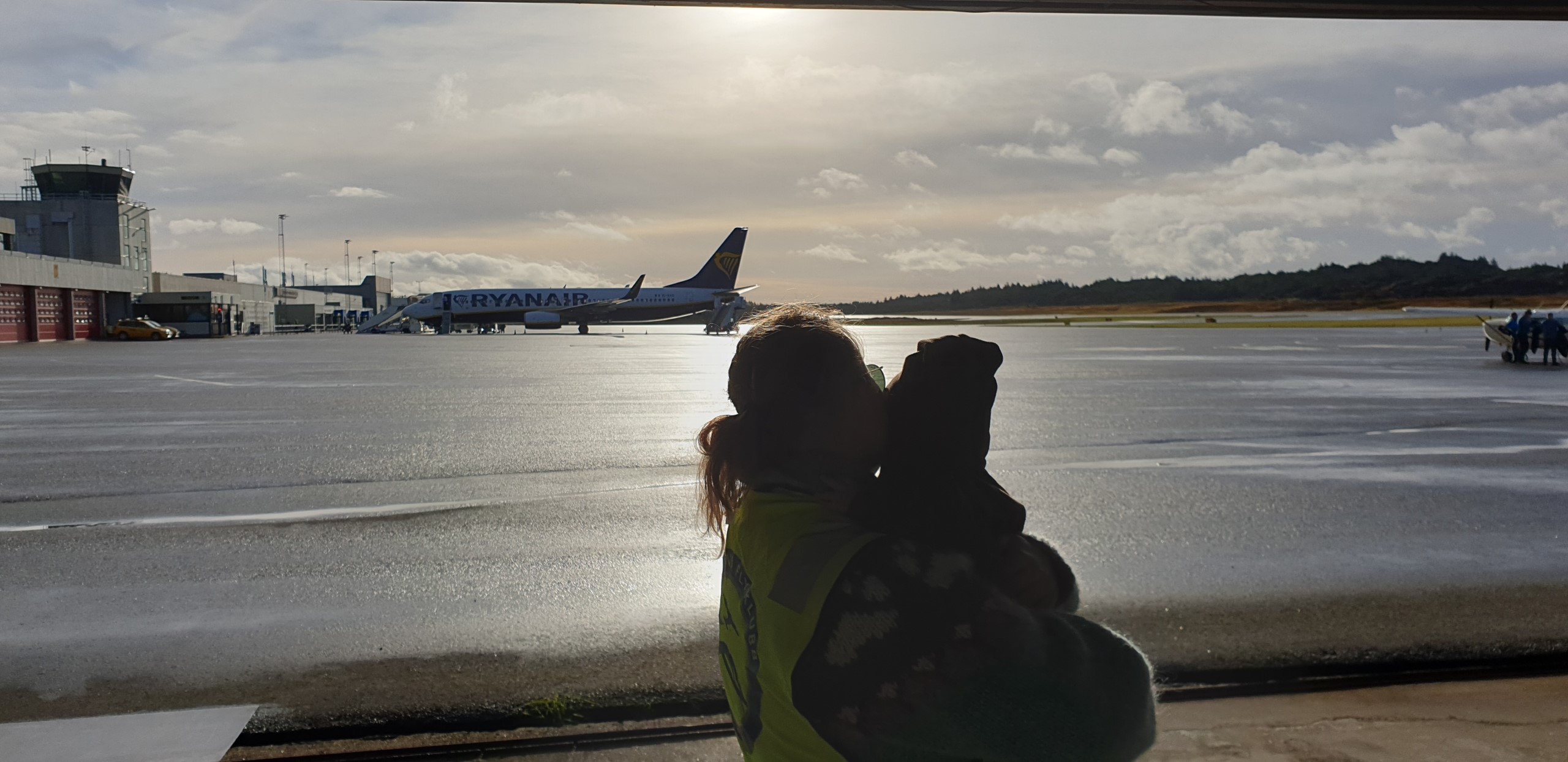 image from Vår første flytur med baby onboard