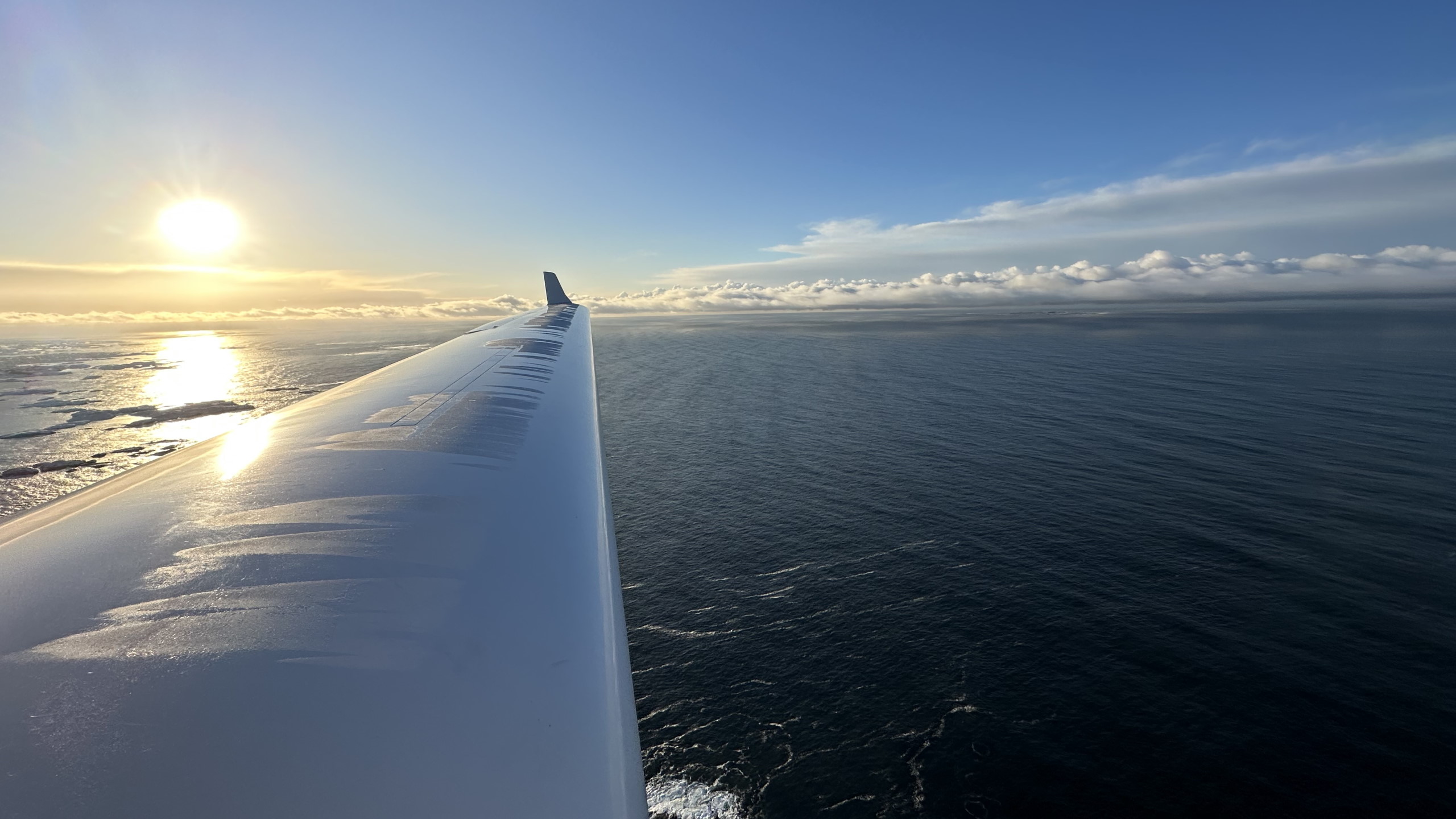 Skyer over Nordsjøen