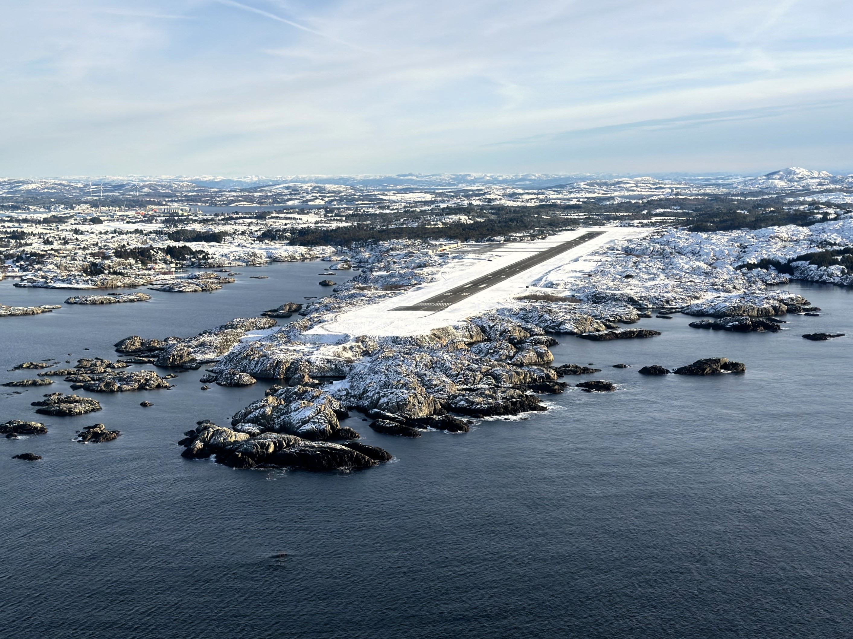 Haugesund Lufthavn, Karmøy
