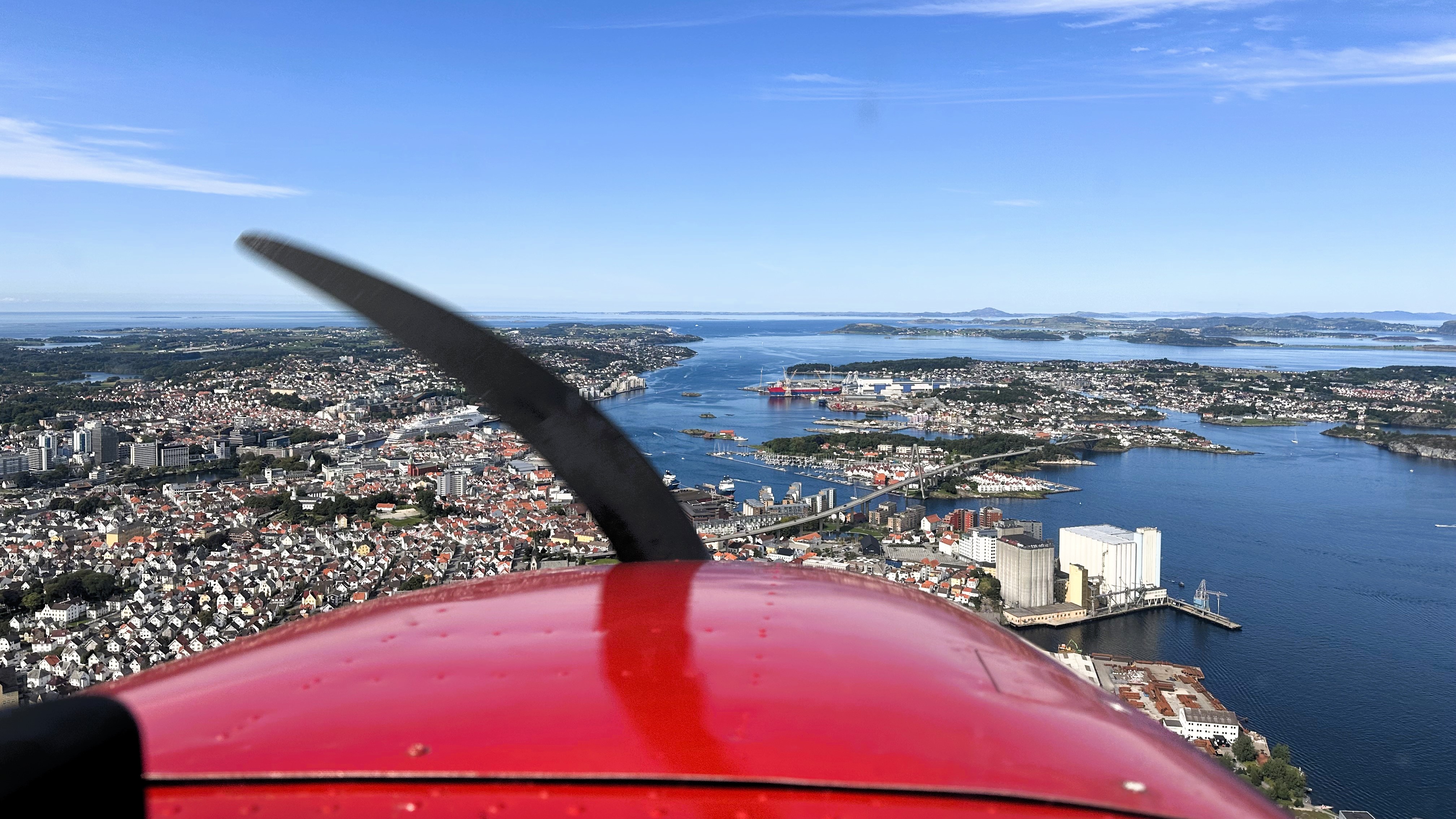 Utsikt mot Stavanger