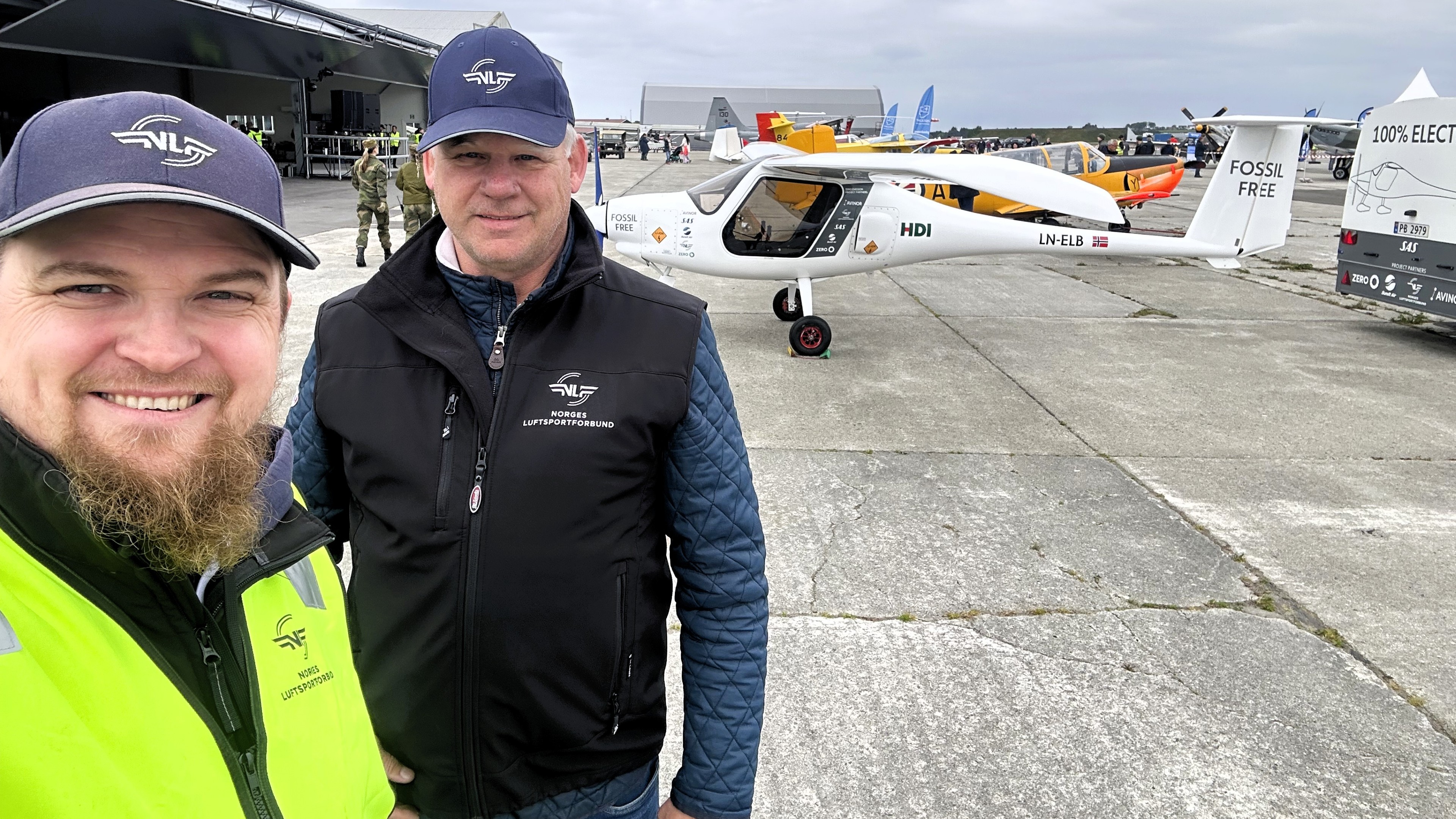 Teamet på Sola Airshow