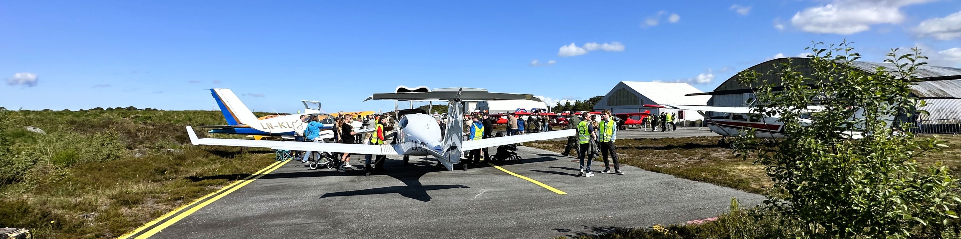 Folk på Stord Airshow