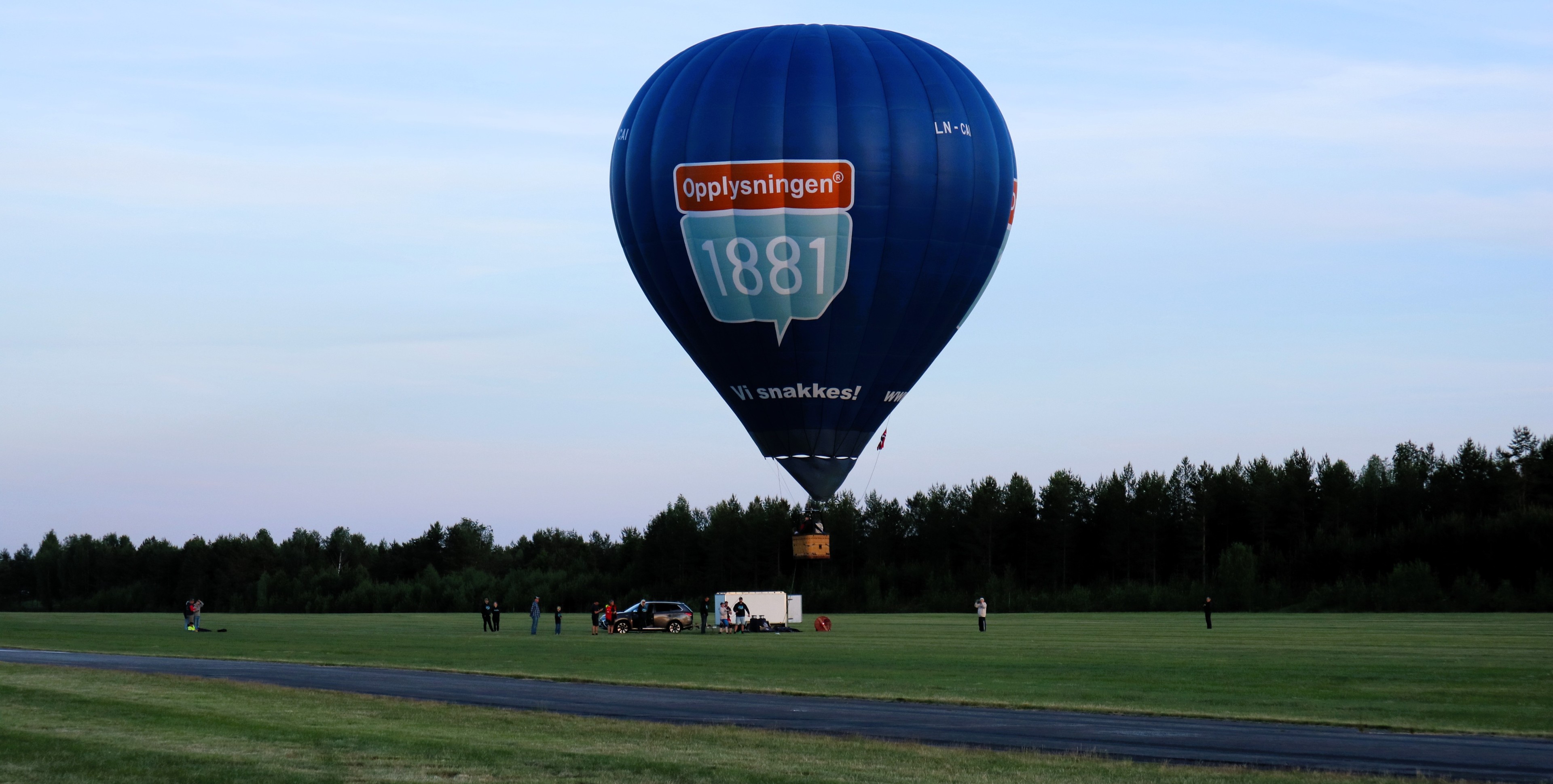 Ballong på Starmoen