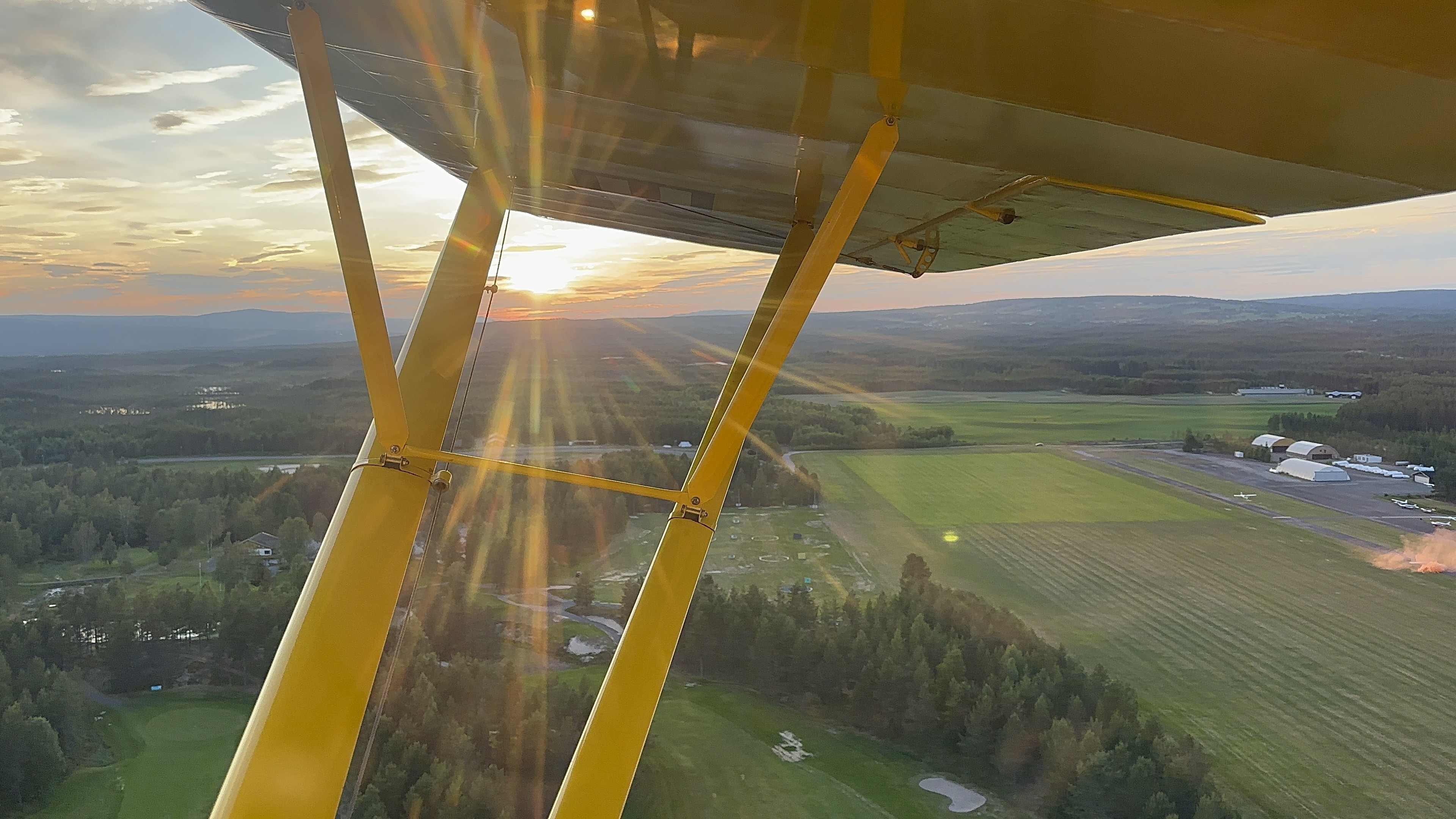 Utsikt fra Cub-en
