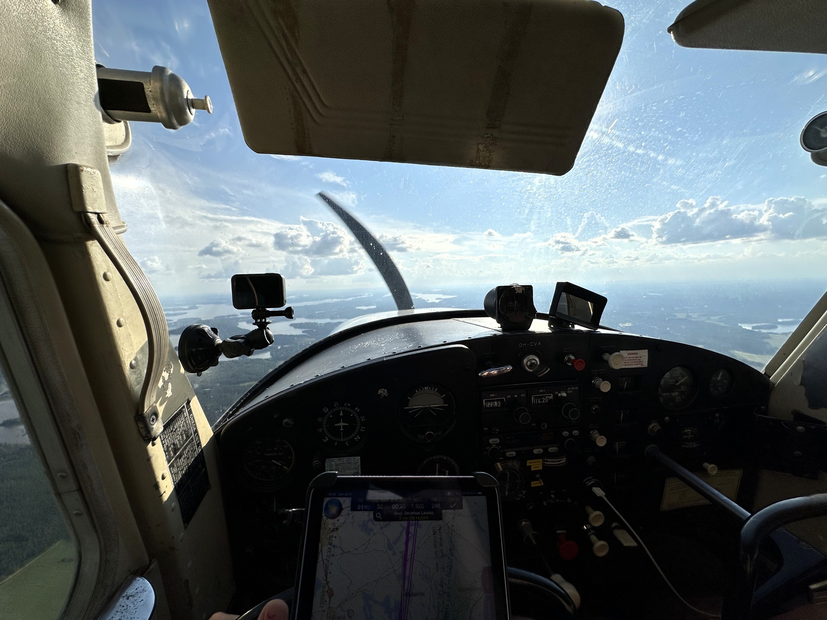 Inside the C-150