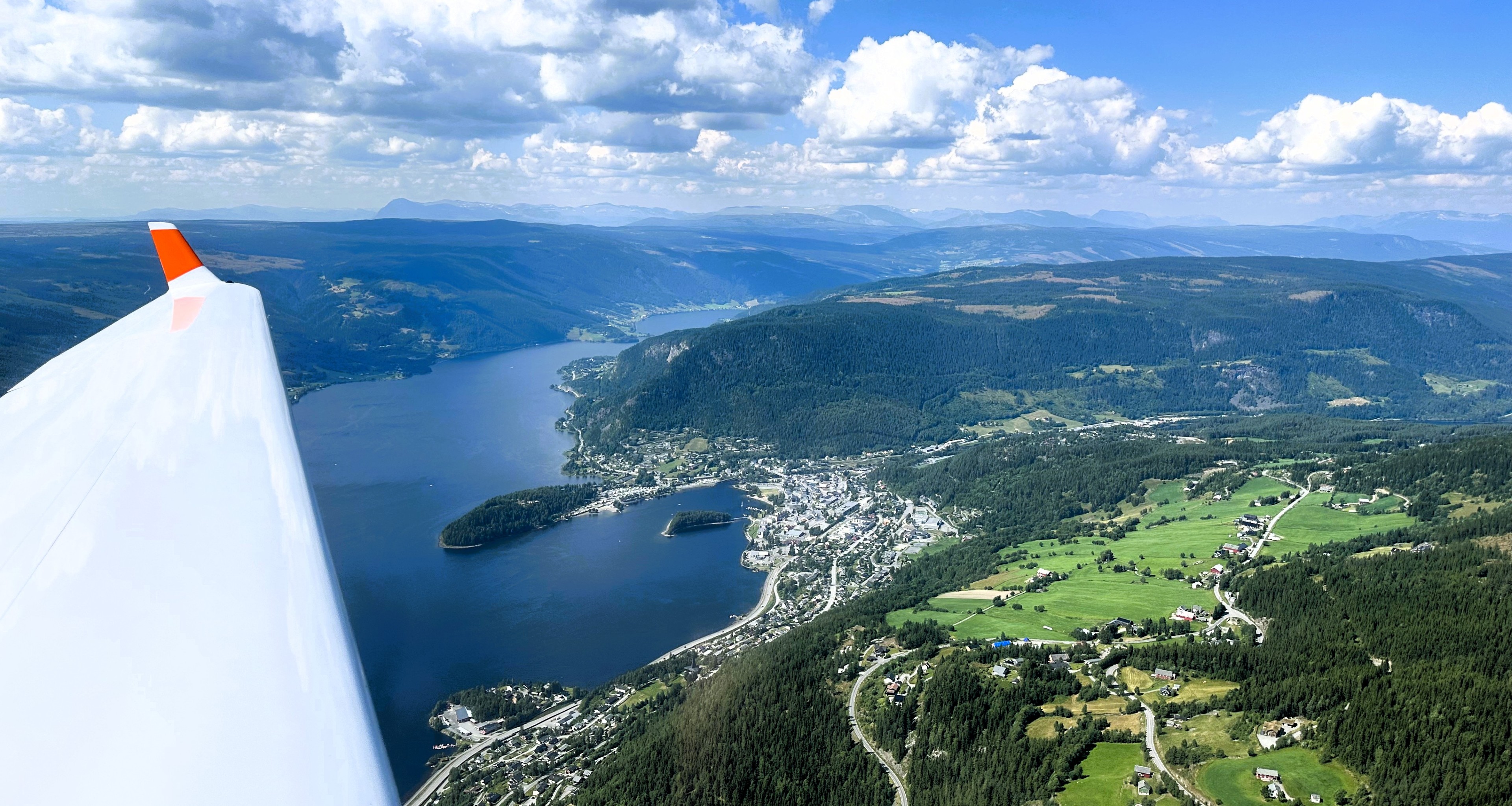Utsikt over Fagernes