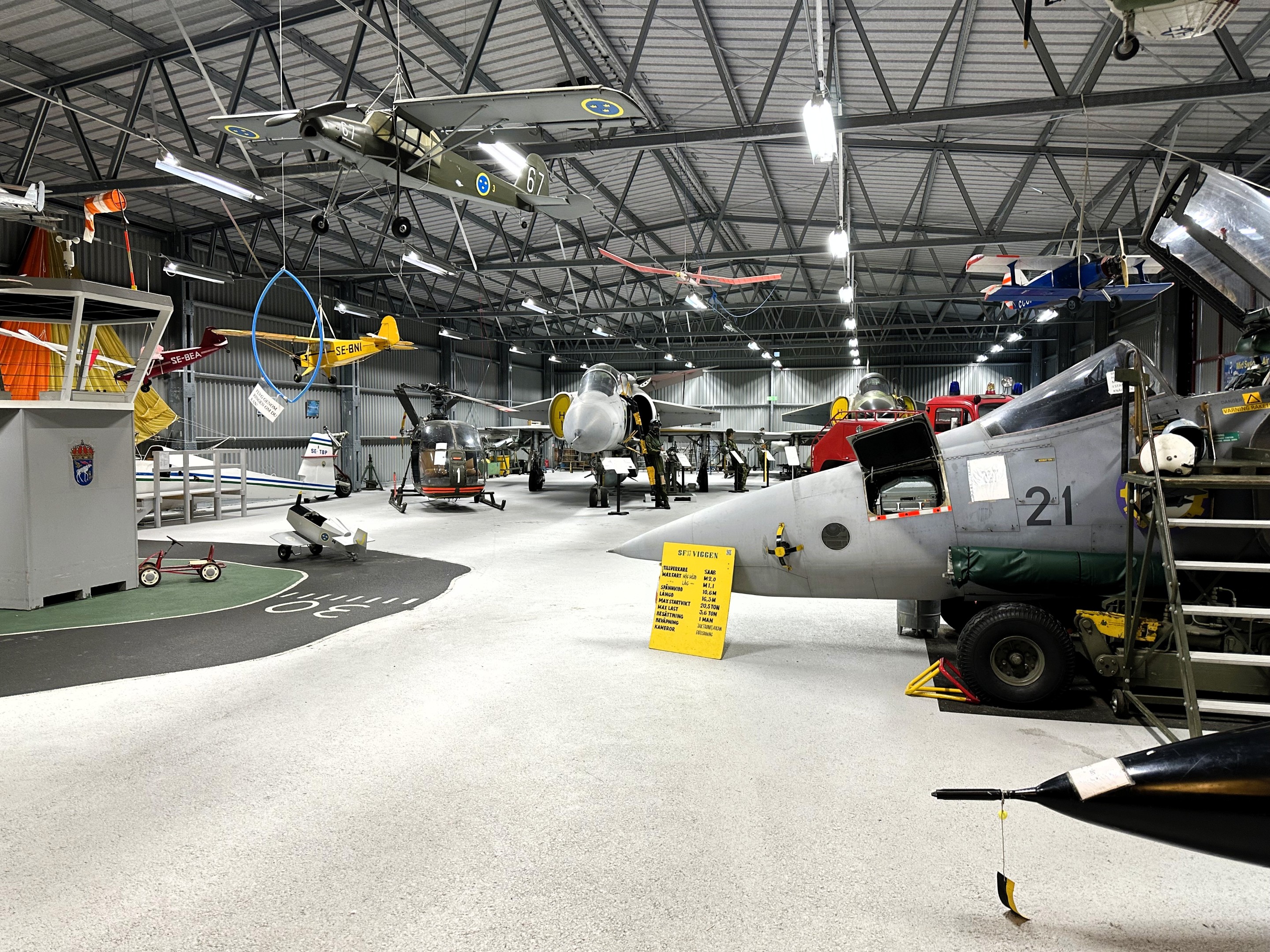 Inside the museum