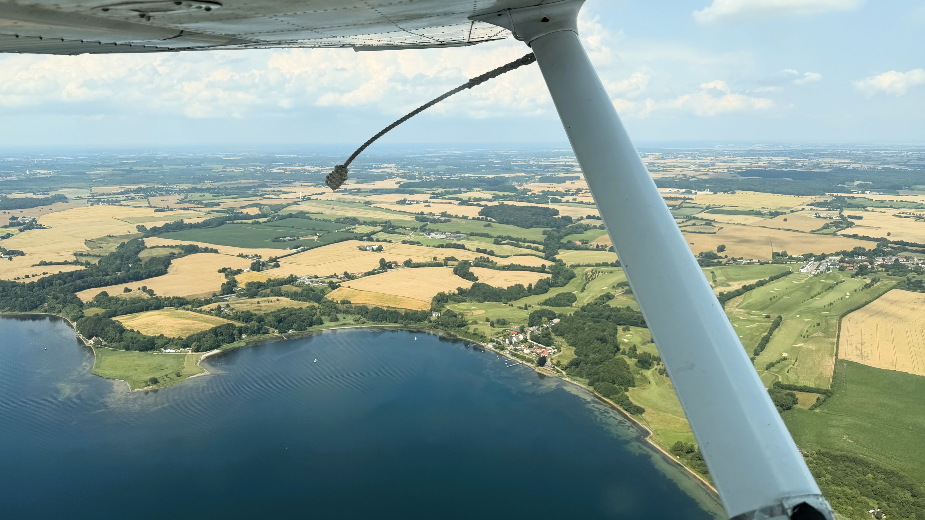View from under the wing